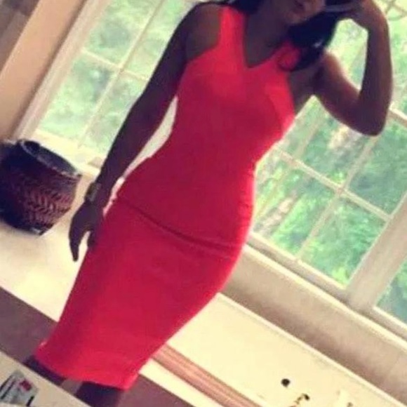 Big Sale‼️Ted Baker Neoprene Crossback Dress - Picture 9 of 9